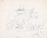 Lioness from Pulpit at Sant' Andrea Pistoia