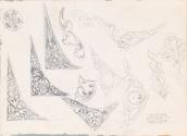 Floral Motif Decoration to Fit in Corners