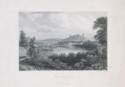 Lancaster and the River Lune, Lancashire, (pl. for E. Bain's 'History of Lancaster', 1836)