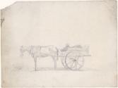 A Stationary Horse and Cart