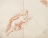 A Putto on a Grassy Bank