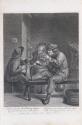 Peasants in a Tavern Smoking and Drinking