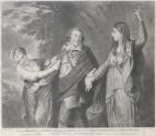 David Garrick (1717-1779), Actor, between the Muses of Tragedy and Comedy