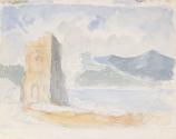 A Ruined Tower by a Lough