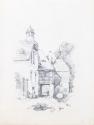 Houses and an Archway