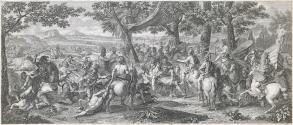 Alexander Receives the Defeated King Porus