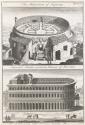 Reconstructions of the Mausoleum of Augustus and Theatre of Marcellus, Rome