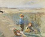 Children on the Sand Dunes, Grandcamp