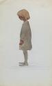A Small Girl in Profile