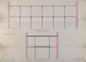 Longitudinal and Transverse Sections of the Mezzanine and Small Picture Galleries