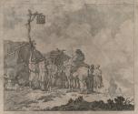 Irish Peasants and Whiskey Tents at a Fair