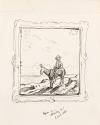 Sketch of 'Gardenia on a Donkey'