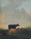 Landscape with Three Cows and a Herdsman