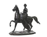 Equestrian Statuette of Queen Victoria (1819-1901)