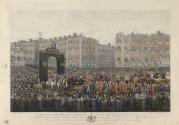 The Public Entry of George IV, King of England, (1762-1830), into Dublin 17th August, 1821, by the Lying-in (now Rotunda) Hospital