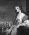 Portrait of a Lady of the Smith Family with a Dog