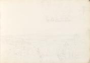 View of Lord Rossmore's Estate at Dunrane, Wicklow; Sketch of a Farmyard