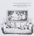 Cropped letter from William Orpen to Mrs St George with a sketch of an interior
