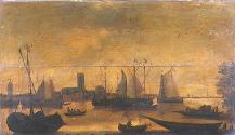 Shipping in Inland Waters (View of ?Dordrecht)