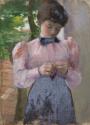 Portrait of a Girl in a Pink Blouse