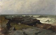 View of Kilkee, with the Atlantic
