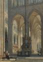 The South Transept and Choir of Amiens Cathedral, N. France
