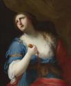 Lucretia Stabbing herself