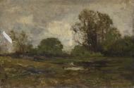 A Landscape with Water and Trees