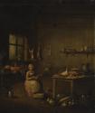 An Interior with Woman and Still Life