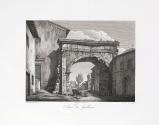 The Arch of Gallienus near Piazza Vittoria Emanuel, Rome