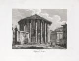 The Temple of Vesta by the River Tiber, Rome