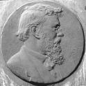 Medallion of George William Russell (AE), (1867-1935), Artist, Author and Poet