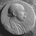Medallion of Dr Douglas Hyde (1860-1940), Scholar and 1st President of Ireland