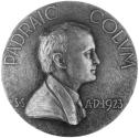 Medallion of Padraic Colum (1881-1971), Poet and Playwright