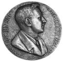 Medallion of Edward John Moreton Drax Plunkett, 18th Baron Dunsany (1878-1957)