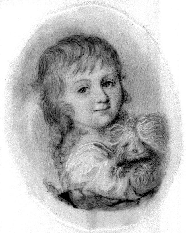Portrait of a Boy with a Dog