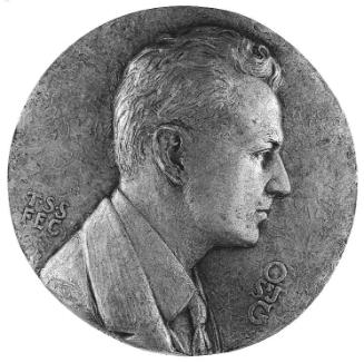 Medallion of Oliver Saint John Gogarty (1878-1957)
