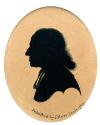 A Gentleman in Profile to Left, (?John Wesley, 1709-1791, Methodist Preacher)
