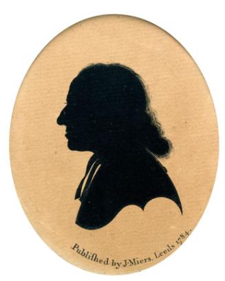 A Gentleman in Profile to Left, (?John Wesley, 1709-1791, Methodist Preacher)
