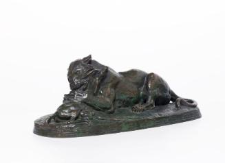 Tiger Devouring a Gazelle