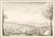 The Evergreen Grove at Delville with Dublin Bay in the Distance