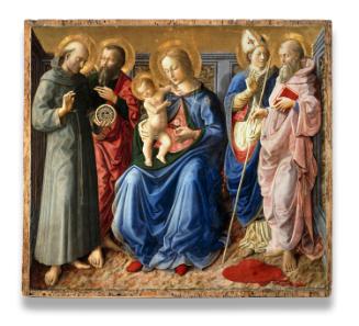 Virgin and Child Enthroned with Saints