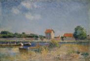 The Banks of the Canal du Loing at Saint-Mammès