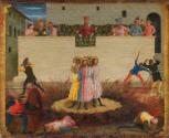 Saints Cosmas and Damian and their Brothers Surviving the Stake