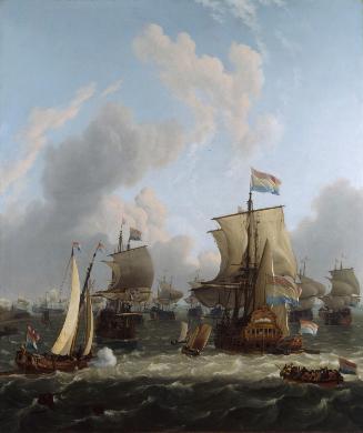 The Arrival of the Kattendijk at Texel, 22 July 1702