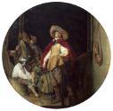 Interior with Soldiers
