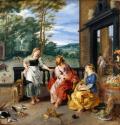 Christ in the House of Martha and Mary
