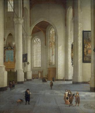 Interior of the St Laurenskerk, Rotterdam