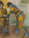 Two Harlequins
