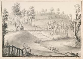 The Cascade and Water House at Calwich, Staffordshire